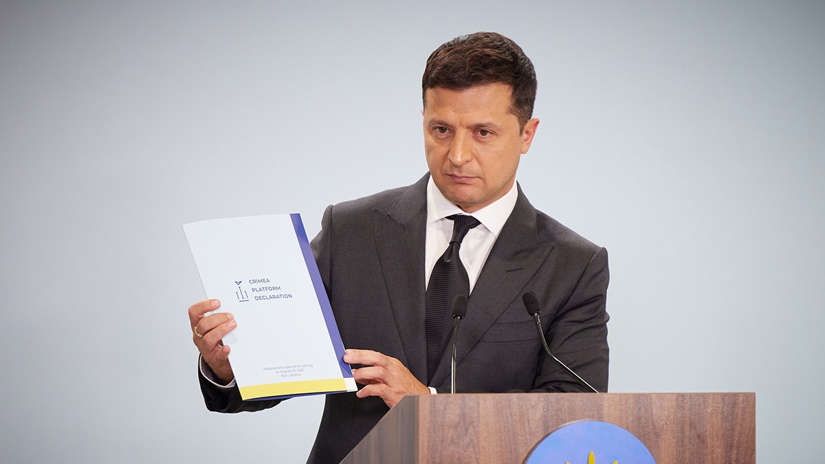 Зеленский пригласил Россию на саммит «Крымская платформа»