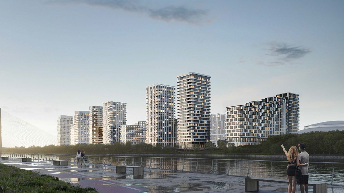 Проект жилого комплекса в Мневниковской пойме согласовали в Москомархитектуре