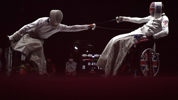 Российские спортсмены выиграли в финале по фехтованию на колясках на Паралимпиаде