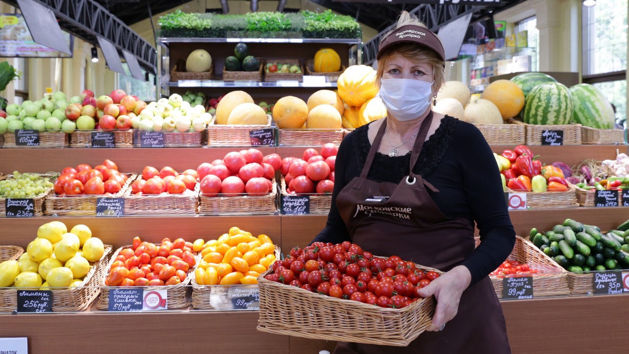 Ярмарка «Дары осени в Подмосковье» стартовала в Ногинске