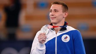 Гимнаст Денис Аблязин завоевал серебряную медаль в опорном прыжке