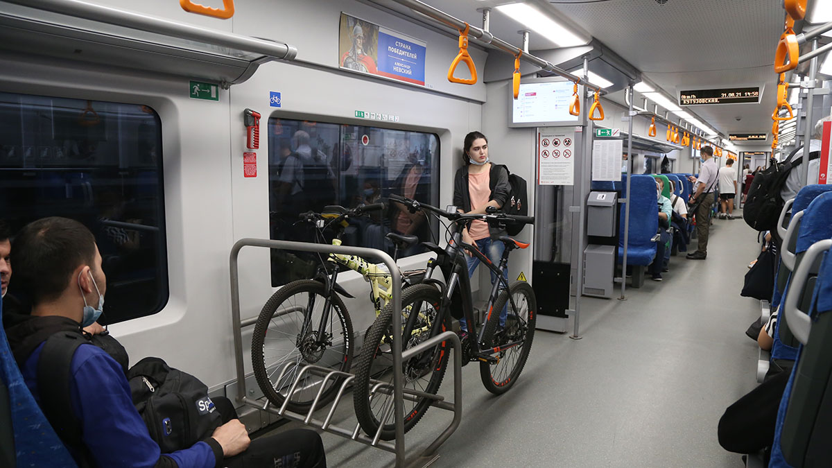 Поезда ЦППК перевезли более 21 тысячи велосипедов с начала года