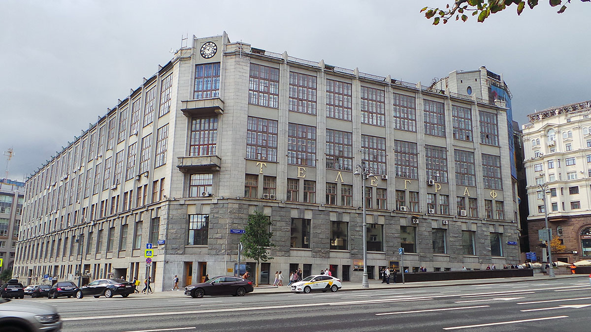 Москвичам рассказали о реставрации Центрального телеграфа