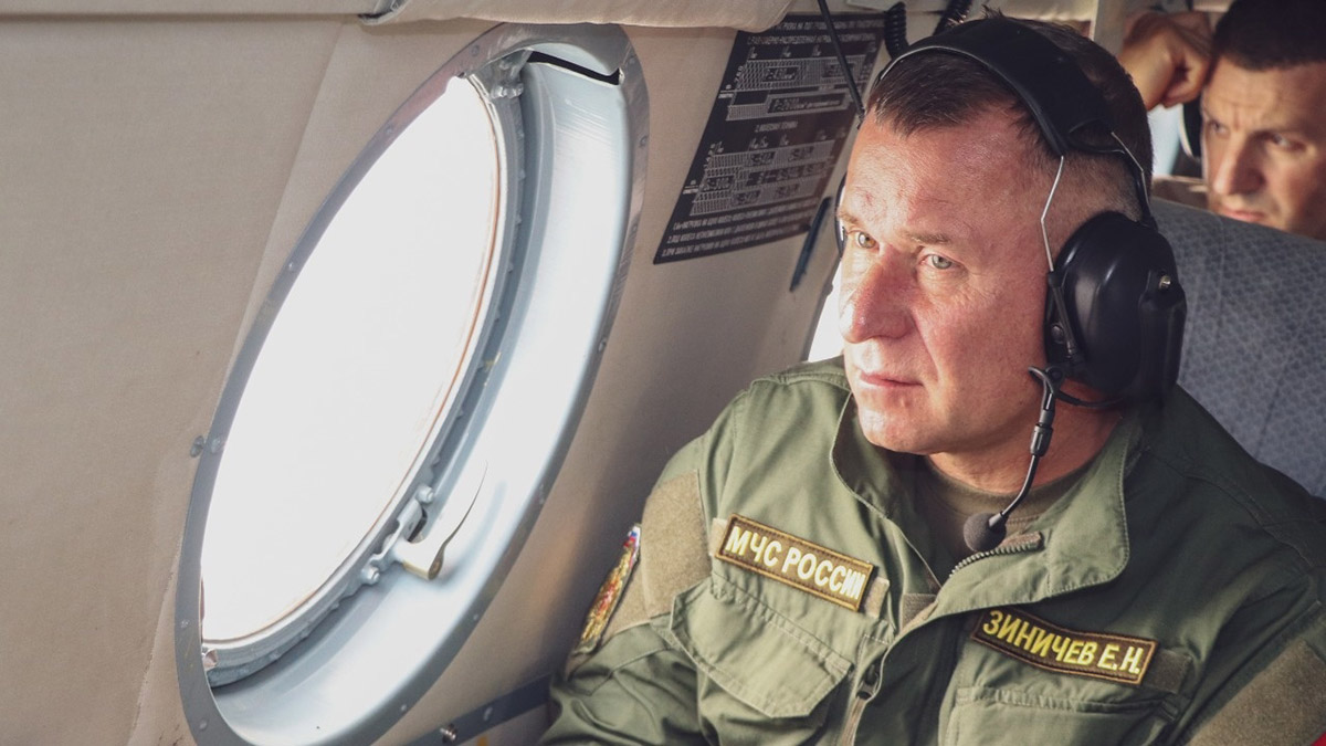 Стало известно место гибели главы МЧС Евгения Зиничева