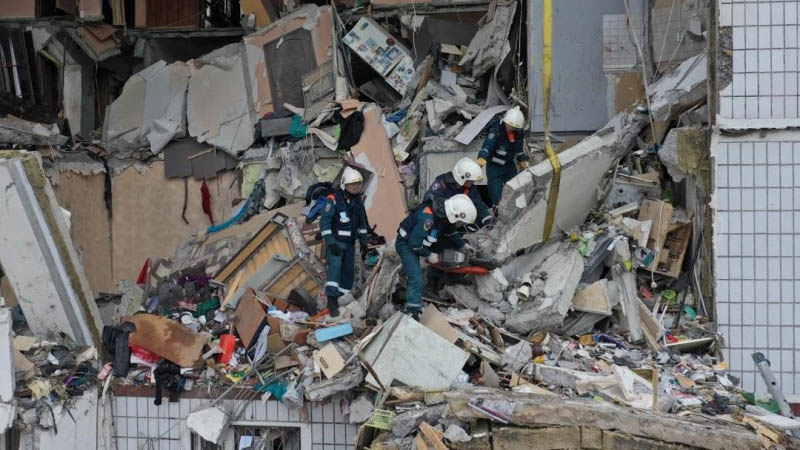 МЧС завершило аварийно-спасательные работы на месте взрыва газа в Ногинске