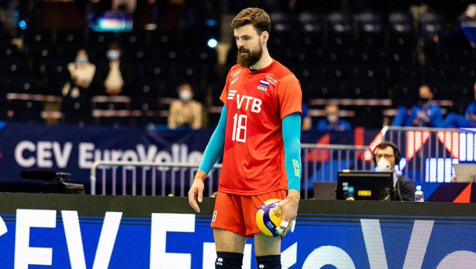 Российские волейболисты уступили полякам в четвертьфинале чемпионата Европы