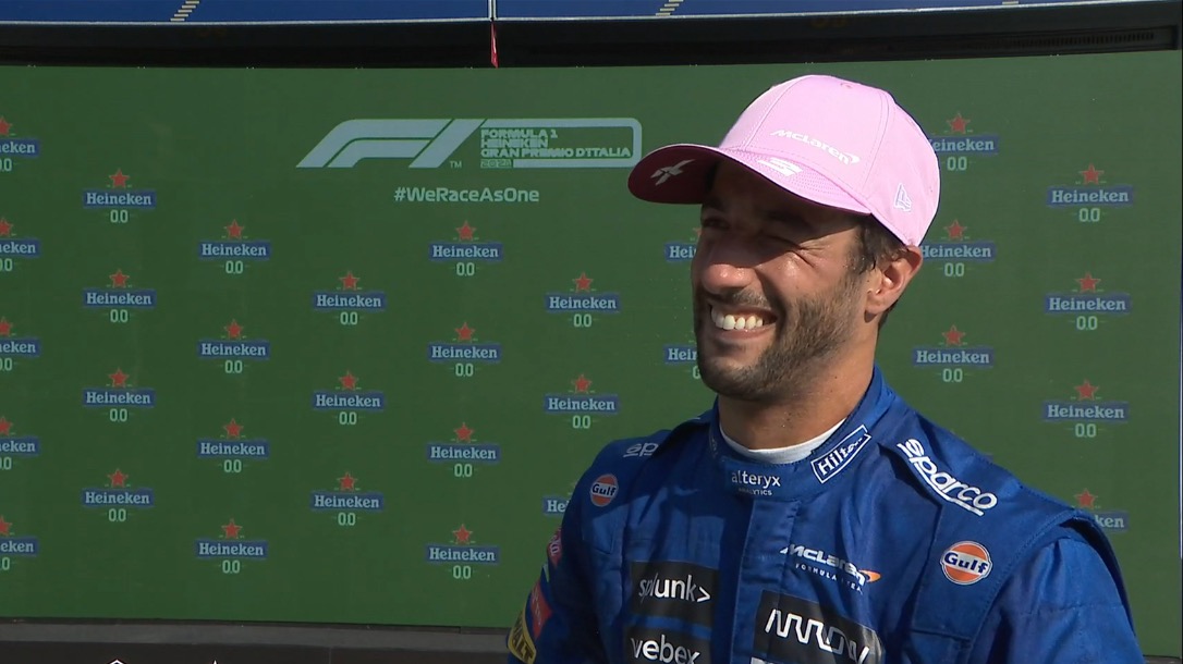 Пилоты «Макларена» заняли первое и второе места на Гран-при Италии