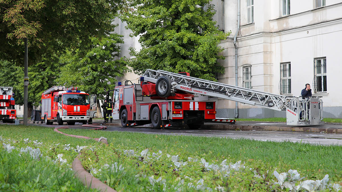 Учения по тушению пожара в высотном здании проведут в Москве