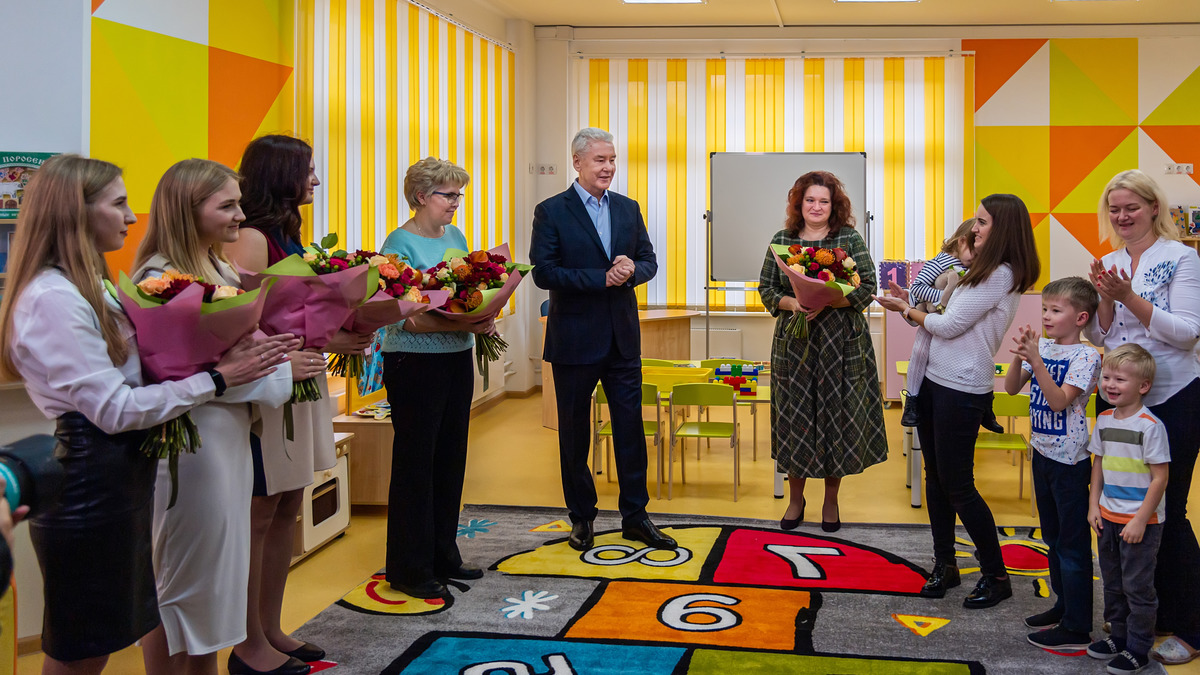 Сергей Собянин поздравил воспитателей с профессиональным праздником