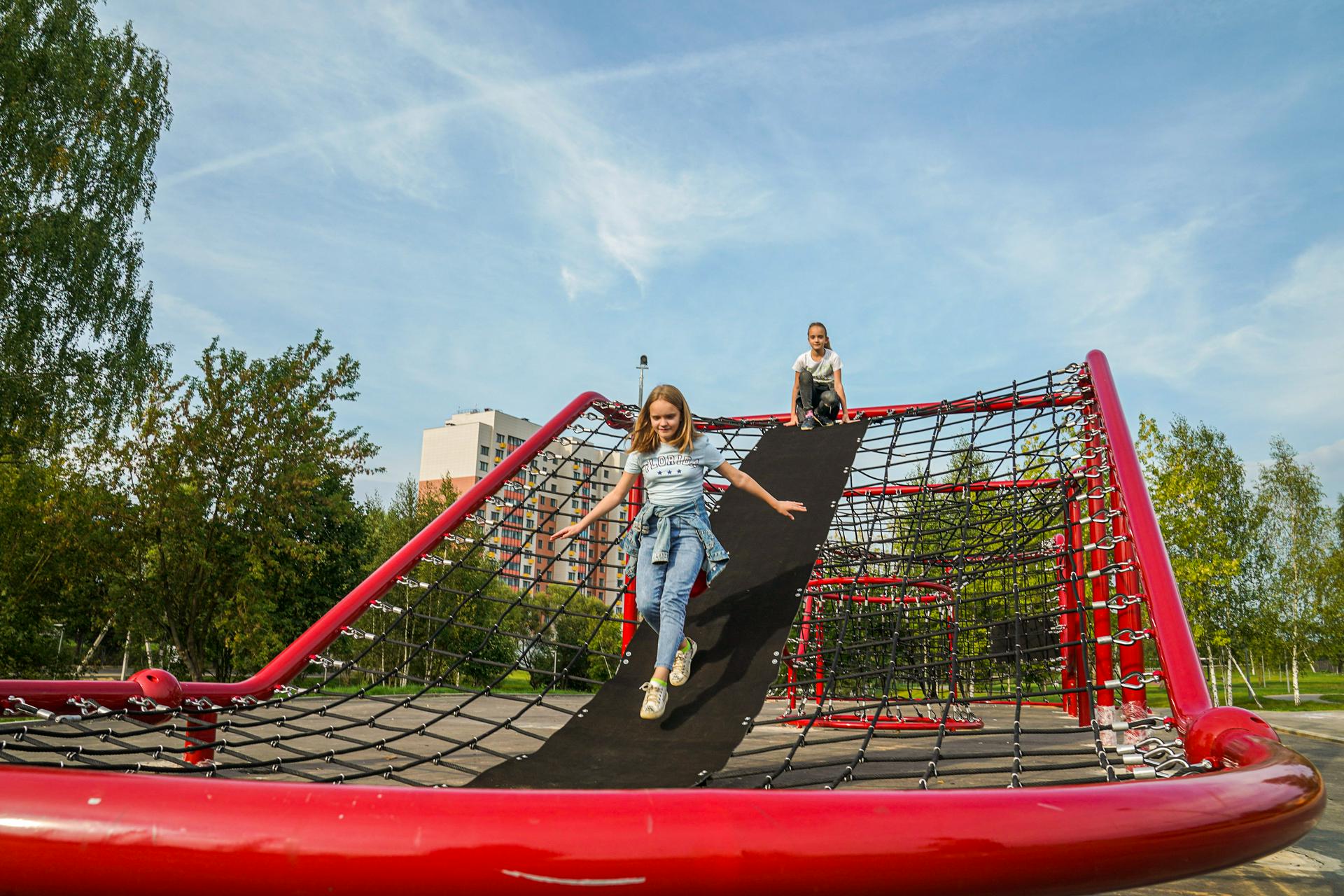 Площадка для паркура и лыжероллерная трасса появились в ТиНАО