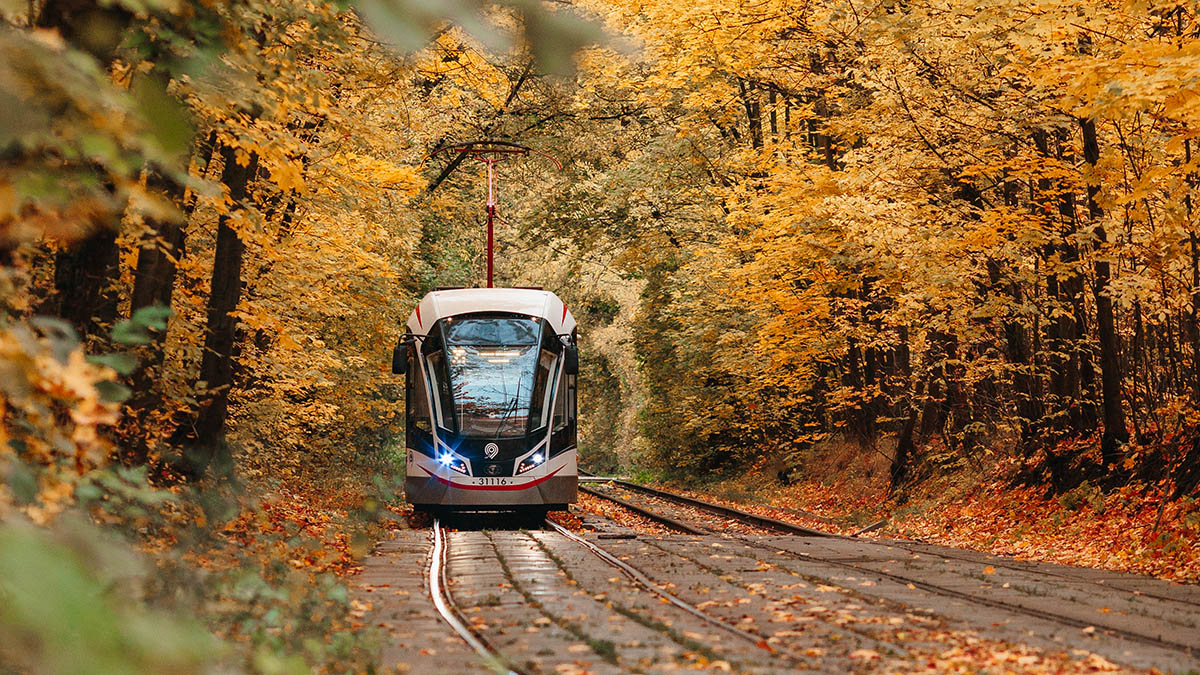 Москвичам рассказали о самых живописных трамвайных маршрутах столицы