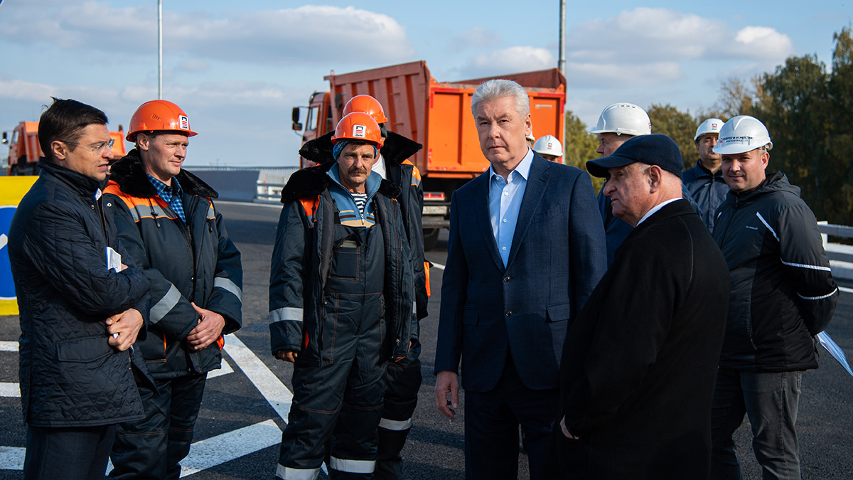 Сергей Собянин открыл движение по связке Северо-Восточной и Северо-Западной хорд