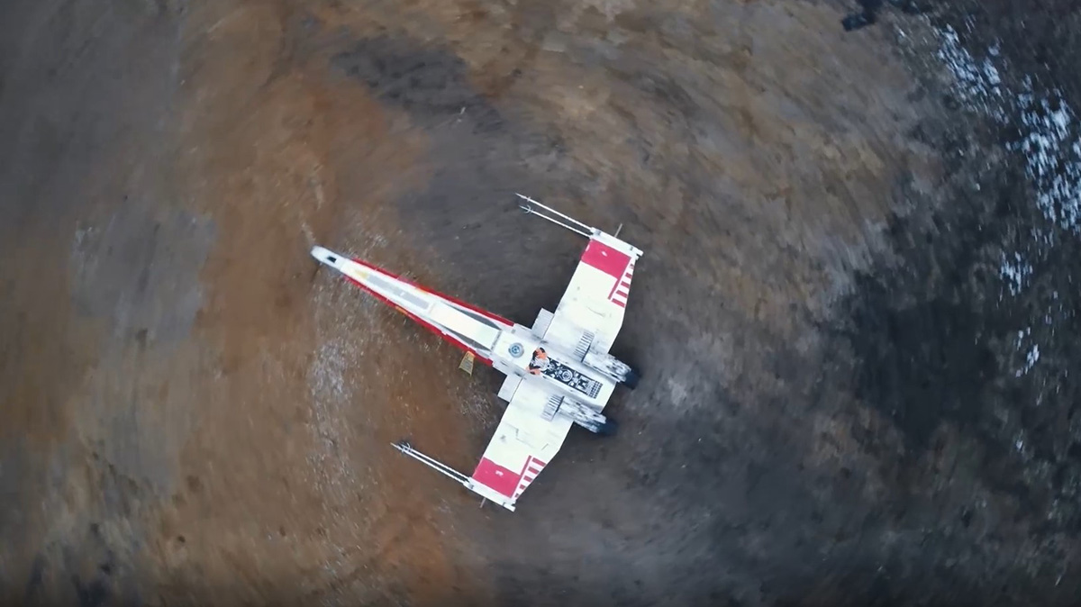 Якутские мастера создали копию боевого корабля из «Звездных войн»