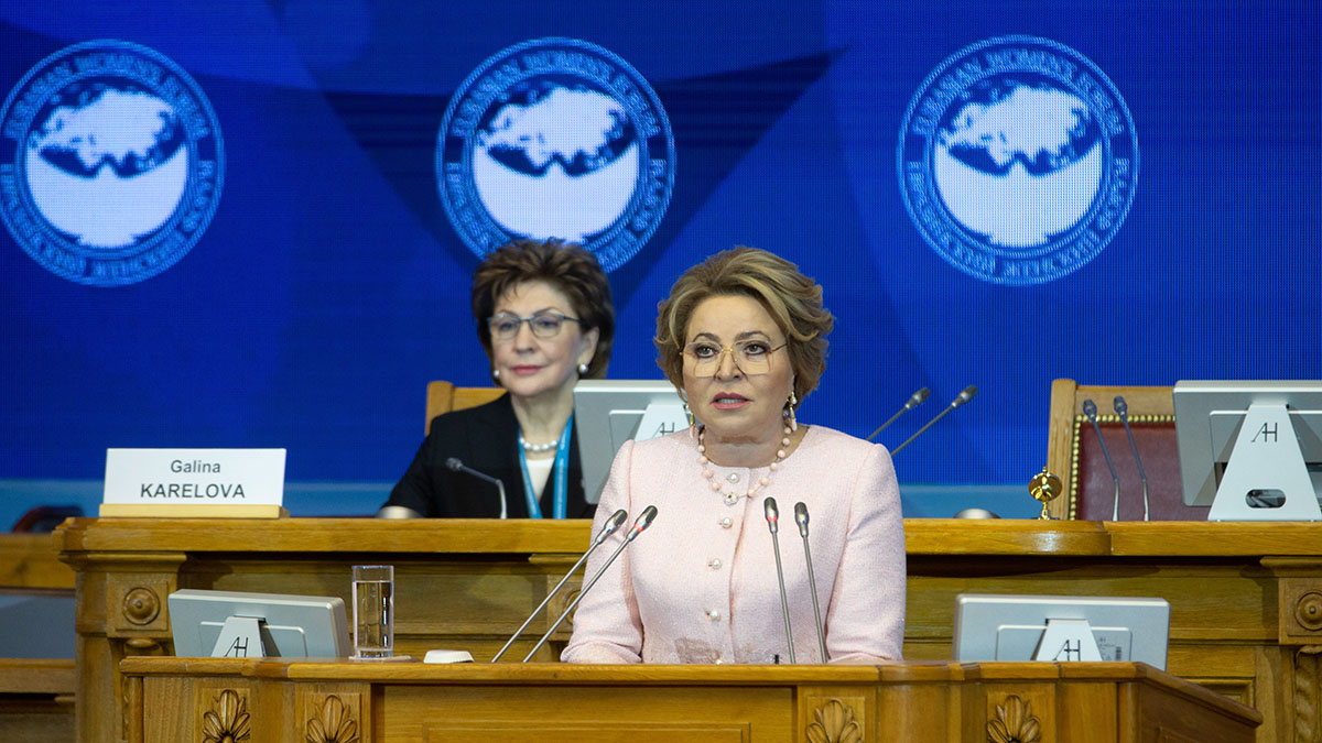 Матвиенко: Женский форум должен способствовать признанию сертификатов о вакцинации в мире