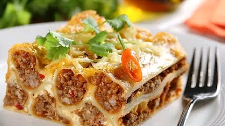 Каннеллони с фаршем