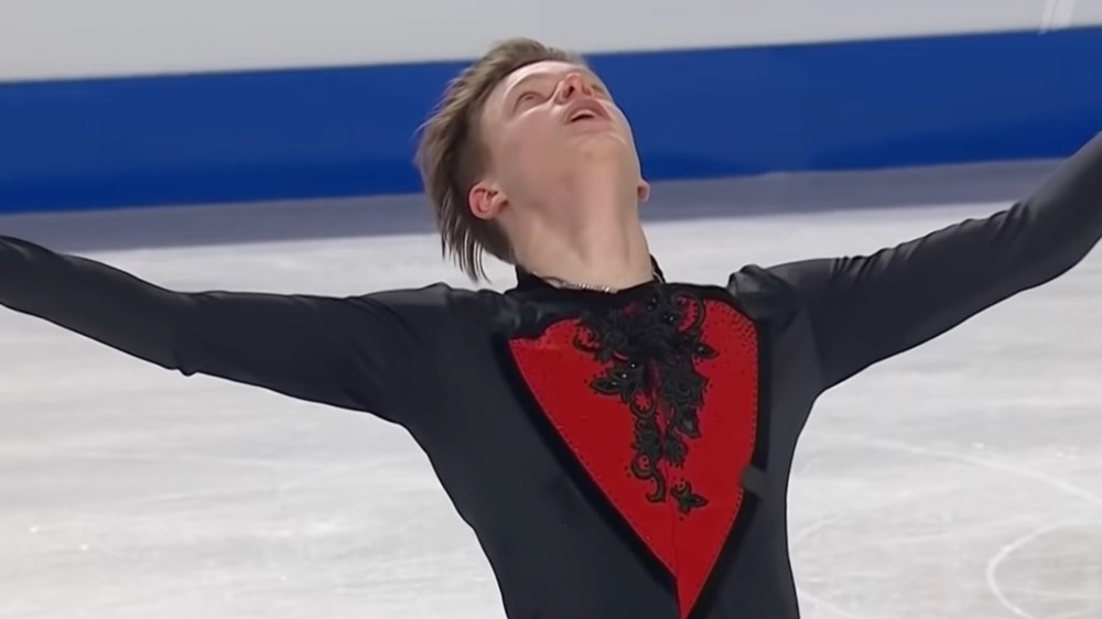 Российский фигурист Евгений Семененко занял третье место на этапе Гран-при