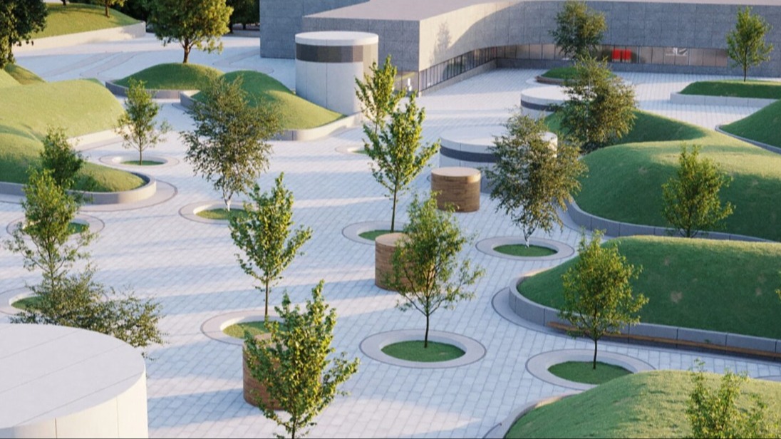 Территорию возле станции БКЛ «Кунцевская» в столице благоустроят