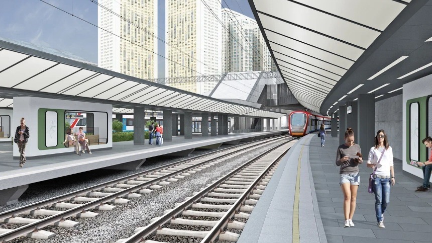 Реконструкция станции МЦД-1 Беговая началась