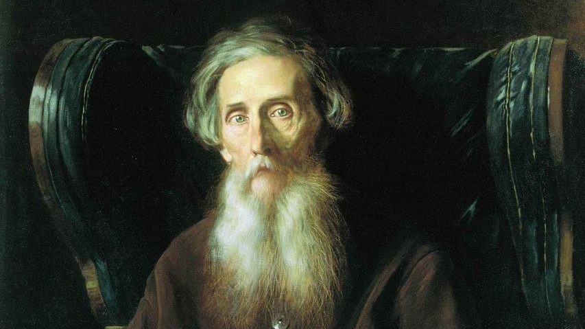 Владимир Даль. Портрет работы В. Г. Перова, 1872