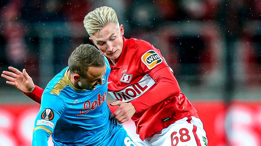 «Спартак» вышел на первое место в группе ЛЕ после победы над «Наполи»