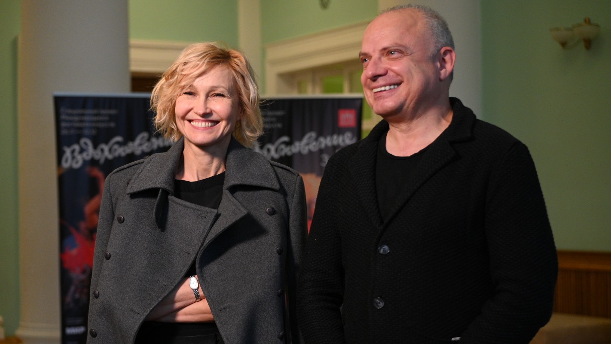 Арт-директоры фестиваля «Вдохновение. Зима» Ингеборга Дапкунайте и Роман Должанский приглашают на ВДНХ всех любителей искусства