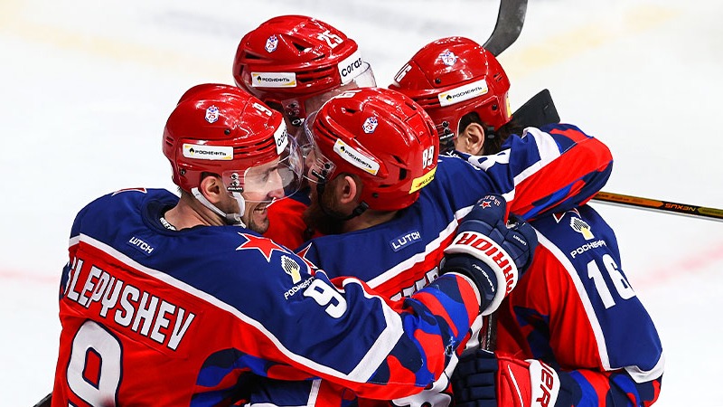 ЦСКА продлил победную серию в КХЛ после игры с «Локомотивом»