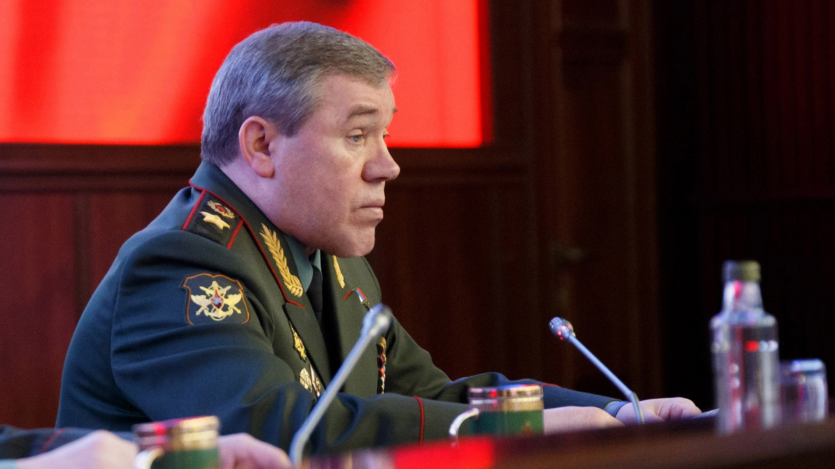 Начальник Генштаба ВС РФ Герасимов проверил командный пункт на Запорожском направлении