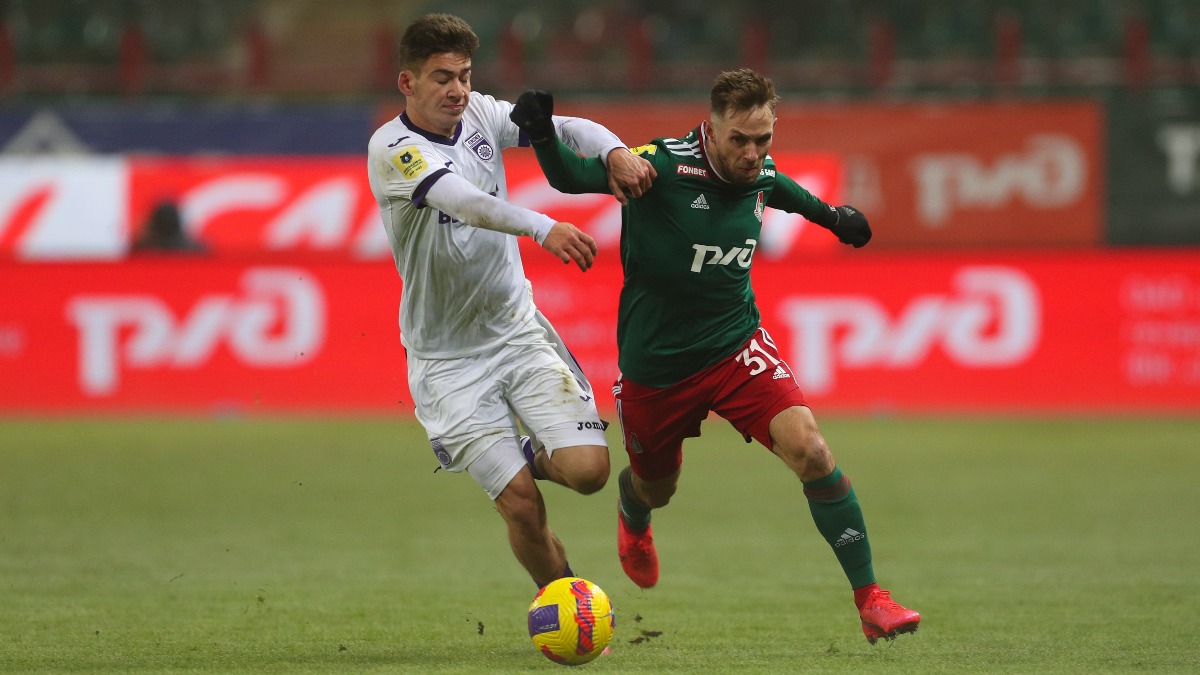 Московский «Локомотив» одержал победу в матче с «Уфой» после пяти поражений подряд