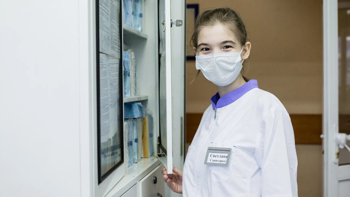 Светлана Ярковская на работе