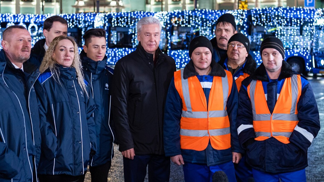 Сергей Собянин пообещал сделать городской транспорт бесплатным в Новый год