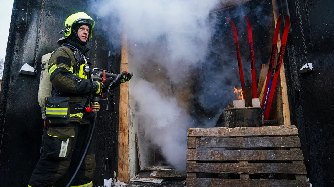Задымление произошло на Тверской площади в центре Москвы