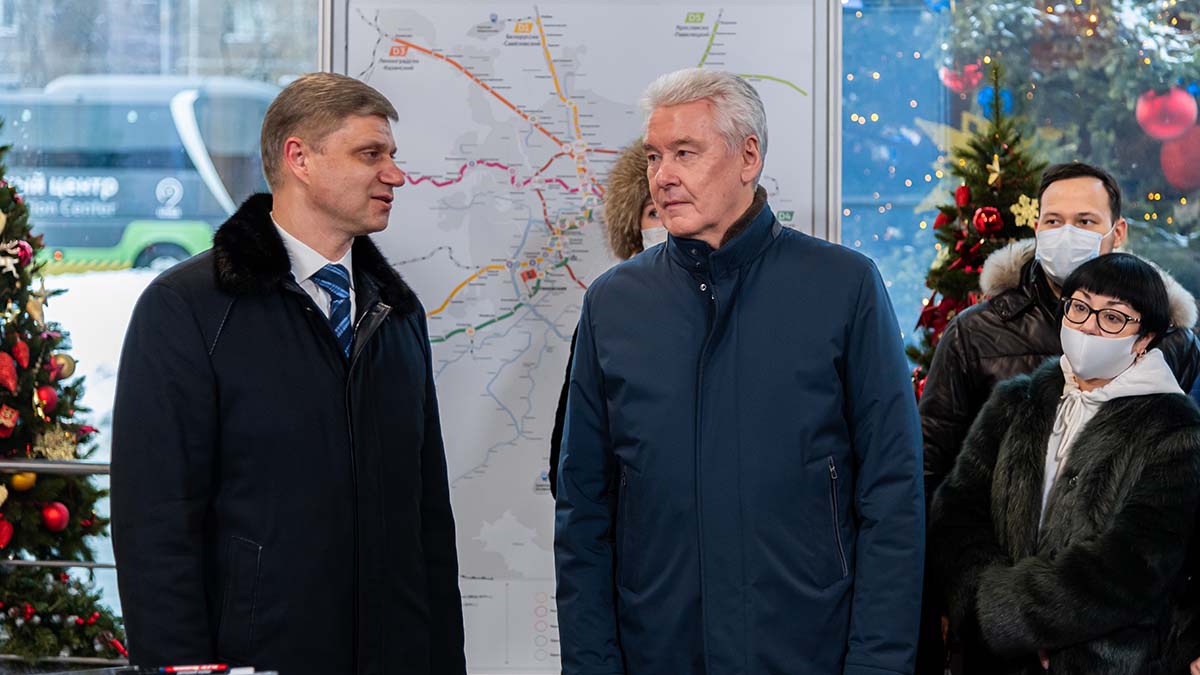 Сергей Собянин открыл станцию «Матвеевская» Киевского направления МЖД после реконструкции