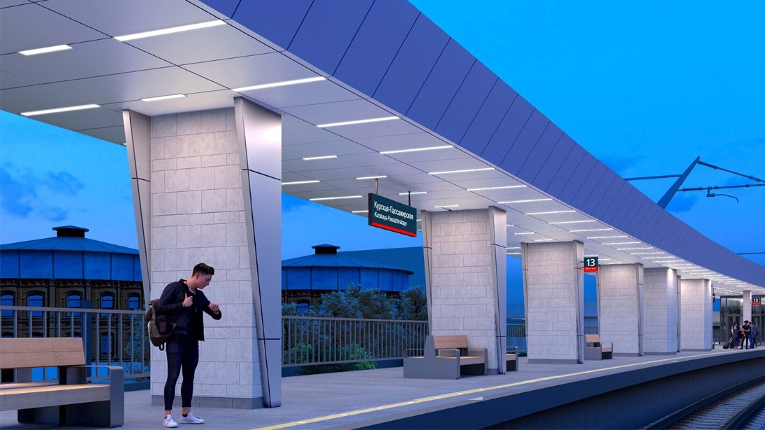 Станцию МЖД Москва-Пассажирская-Курская реконструируют