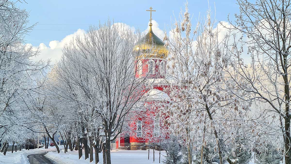 Настоящая русская зима