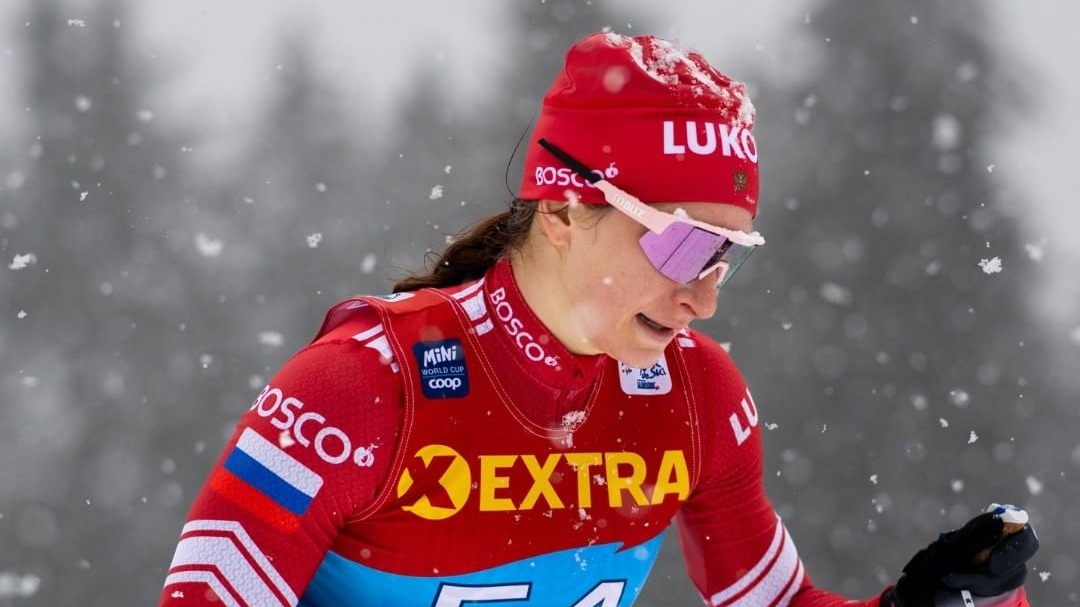 Непряева стала третьей на дистанции десять километров на этапе «Тур де Ски»