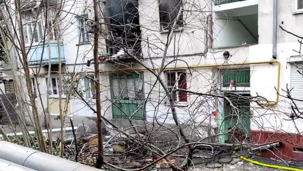 Один человек пострадал при взрыве газа в жилом доме в Туапсе