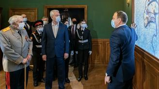 Сергей Собянин открыл посвященную Битве за Москву выставку в Музее Победы