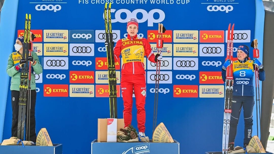 Россиянка Непряева выиграла предпоследний этап «Тур де Ски» в Италии