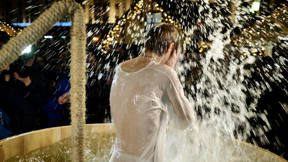 Крещение в столице в 2023 году стало самым теплым за последние 15 лет