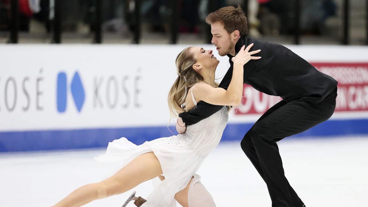 Виктория Синицина и Никита Кацалапов во время выступления