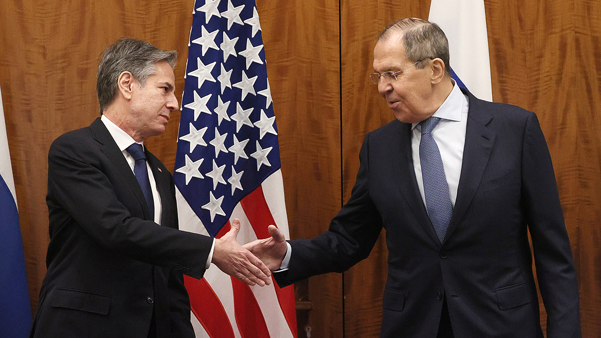 В Женеве начались переговоры Лаврова и Блинкена