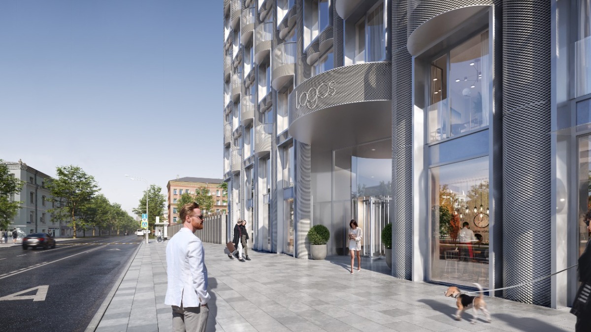 «Серебряные монеты» украсят фасады гостиницы на Подольском шоссе в столице