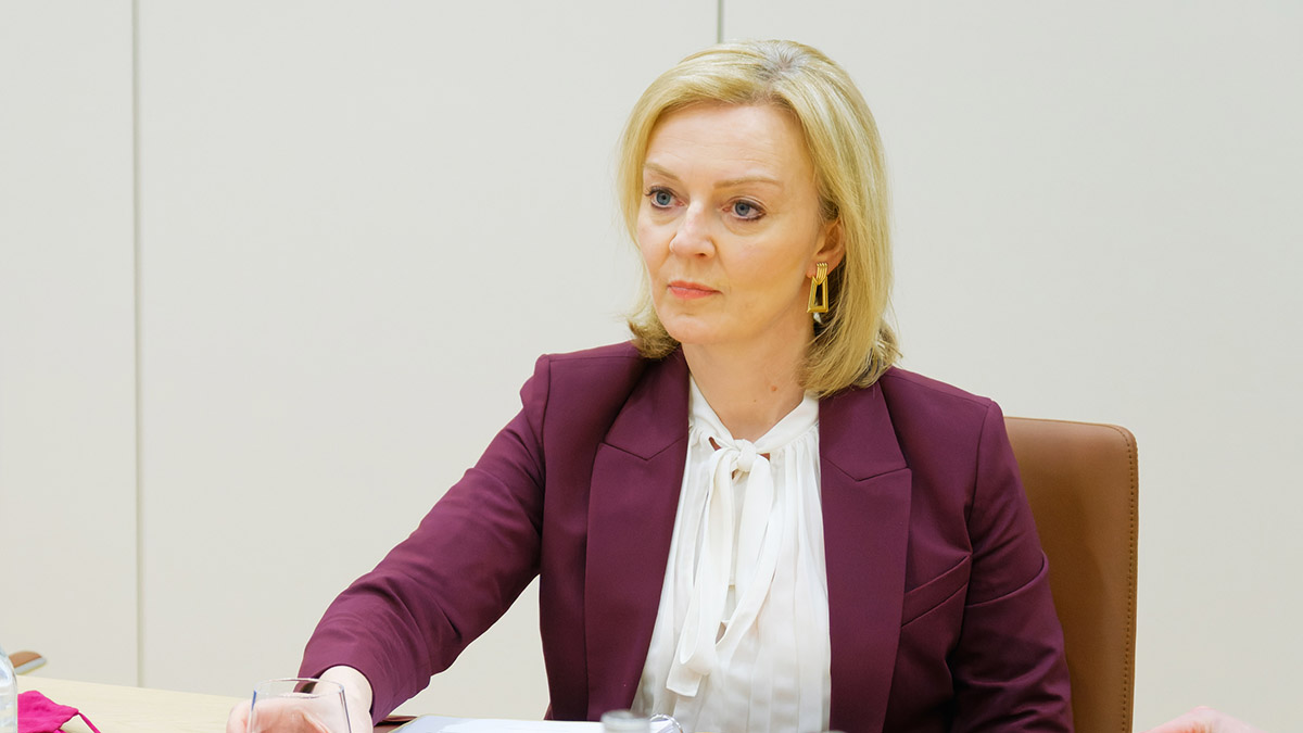 Трасс заявила, что намерена призвать Россию к дипломатическому пути в ситуации вокруг Украины