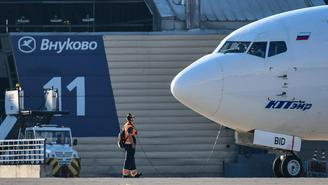 Аэропорт Внуково затопило из-за сильных дождей