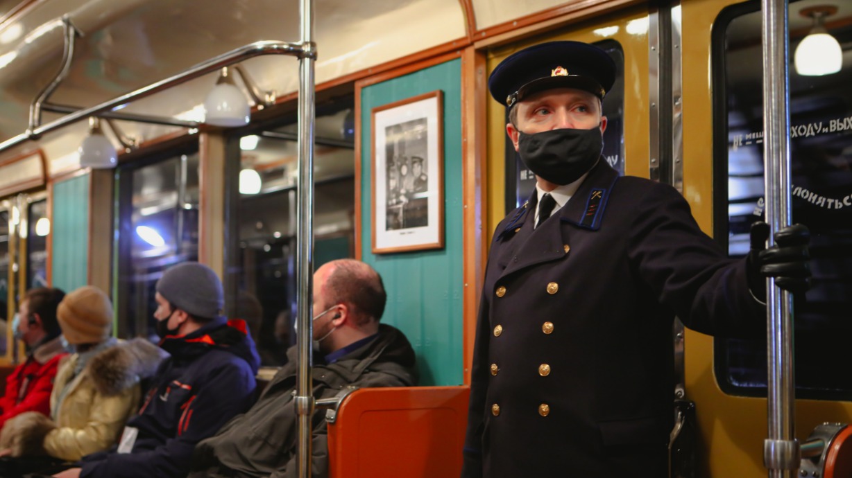 В Москве прошла экскурсия «Ночь в метро»