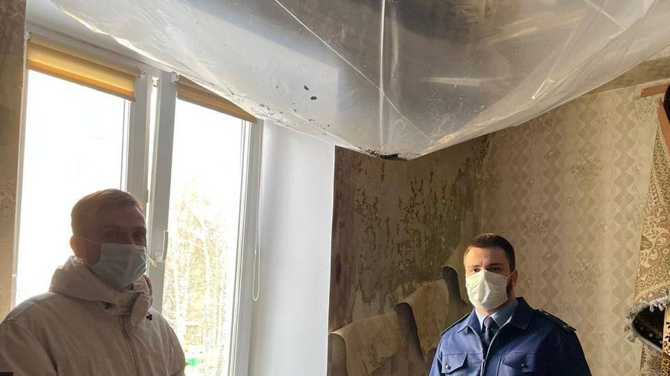  Прокуратура проверит инцидент с обрушением потолка на пенсионерку в Долгопрудном