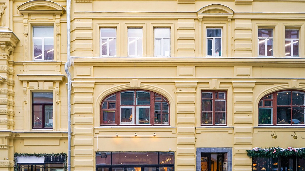 В Москве завершился капремонт доходного дома с магазинами князя А. Г. Гагарина