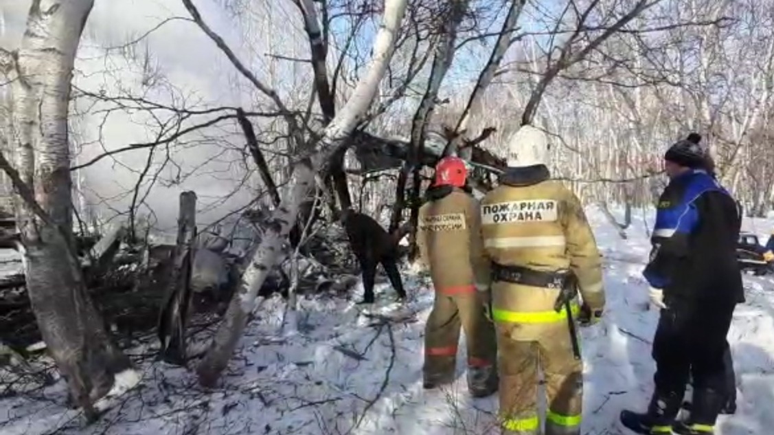 Спасатели нашли тело второго члена экипажа упавшего на Камчатке Ан-2