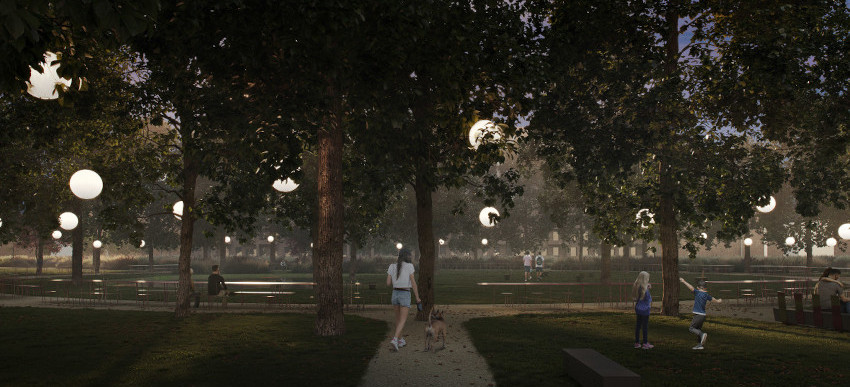 Участок Ленинского проспекта благоустроят в 2022 году