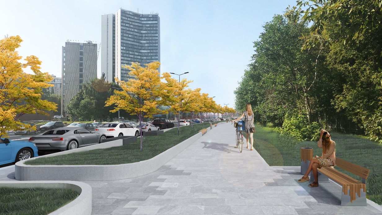 Конюшковскую улицу в центре Москвы благоустроят в 2022 году